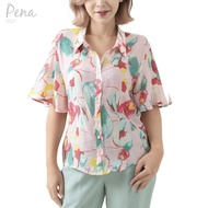 Pena house เสื้อเบลาส์ คอปกแขนกระดิ่ง POSS062402