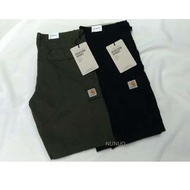 Carhartt WIP Aviation Shorts 軍綠 黑色 短褲 多口袋 抗撕裂布 六口袋工作短褲