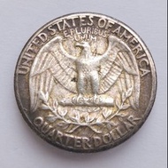 美國1964年25分銀元一卷