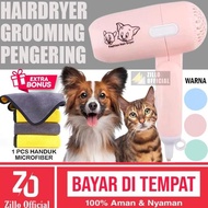 Zillo Hairdryer Pengering Bulu Kucing Anjing Anabul Hewan Peliharaan Pet Blower Hair Dryer Grooming 