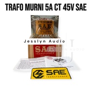 TRANSFORMER TRANSFORMER SAE 5A CT 5 AMPERE 5A 45V 45 PUREVOLT TRAVO SAE 5A 45V CT ORIGINAL