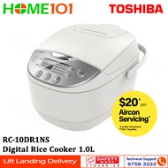 Toshiba Digital Rice Cooker 1.0L RC-10DR1NS