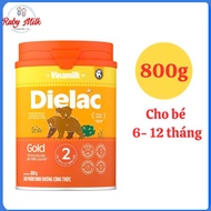 Sữa bột Dielac Alpha Gold 2 - Lon 850g (cho trẻ từ 6 - 12 tháng tuổi)
