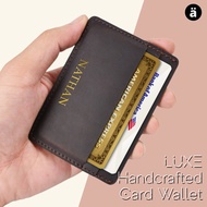 🎄 Christmas Gift 🌠 Alskar® Gift For Him | Alskar® LUXE Handcrafted Card Wallet Personalised Gift For Him Husband