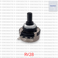 โวลลุ่ม RV28 Potentiometer hungyun ตัวต้านทานปรับค่าได้ เครื่องเชื่อมอินเวอร์เตอร์ 1K(B102) 2.2K(B22