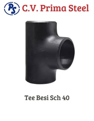 tee las besi sch 40 / carbon steel schedule 40 - 1/2inch