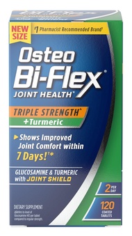Osteo Bi-Flex Glucosamine Triple Strength Plus Turmeric Supplement with Curcumin for Joint Support a