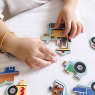 3+ Wooden Jigsaw Puzzle | Toddlers | 9 Themed Puzzles