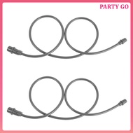 ☕ 2Pcs Silicone Cupping Extension Hose for Vacuum Cupping Machine Grey
