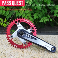 PASS QUEST bicycle chainring 104BCD MTB mountain bike narrow wide sprocket 32T 36T 40T 42T 46T 48T crankset tooth plate parts