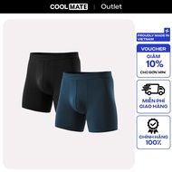 [Outlet No returns] Combo of 2 Men's Underwear Coolmate Boxer Brief Lenzing Modal