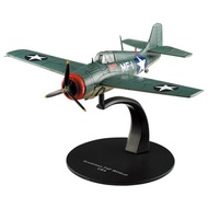 DeAGOSTINI Masterpiece Aircraft 1/72 No.18 American F4F Wildcat Fighter Finished Alloy Model Brand N