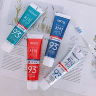 Median 93% Korean tooth whitening toothpaste