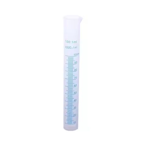10/25/50/100/250/500ml Liquid Measurement Graduated Cylinder Graduated Tube Measuring Cylinder Plast