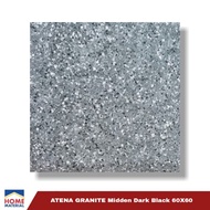 Granit Lantai Matt Hitam ATENA Midden Dark Black 60x60