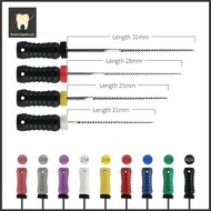 Dental Stainless Steel K-File 21mm/25mm/28mm/31mm Hand Use K Files Endodontic InstrumentSFVT