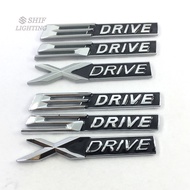 1 x Metal EDRIVE SDRIVE XDRIVE Letter Car Side Emblem Badge Sticker Decal BMW