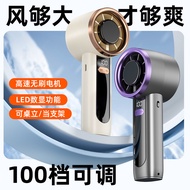 【2025 New】Long-Lasting Battery portable fan portable aircon Powerful High-Wind Handheld Mini Fan por