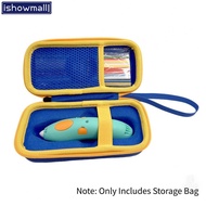 [ISHOWMAL]Portable Storage Case for 3D Doodler Start 3D Pen with Custom Designed EVA Slots