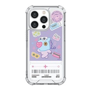 (ใส) เคส iPhone BT21 แท้ 100% สำหรับ iPhone17 17promax เคส 16promax เคส 17pro ฝาใส 16pro 16 15promax