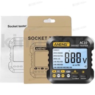 ANENG AC10 Socket Tester Plug Tester Zero Line Plug Polarity  Phase Tester Multimeter Digital Tester