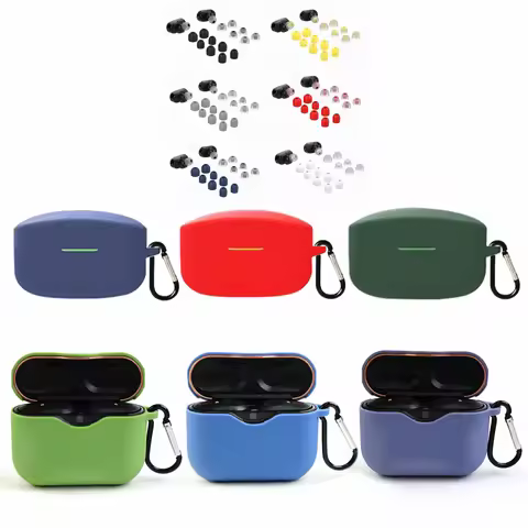 Silicone Case Charging Box Shell Earbuds Earphone Earplug Cover for Sony WF-1000XM3/1000XM4 Eartip E