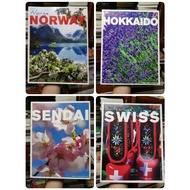 Norge Norway South Korea Japan Chubu Hokkaido Switzerland Tohoku Sendai Travel Books​ Atita Publishi