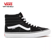 VANS SKATE SK8- HI BLACK/ WHITE  รองเท้า ผ้าใบ VANS ชาย หญิง