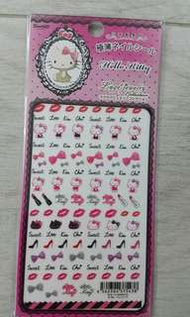 Hello Kitty 指甲貼