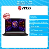 MSI Thin GF63 12VE-032MY I5-12450H|512GB|16GB| NVIDIA® GeForce RTX™ 4050 Laptop GPU 6GB GDDR6| Win®1