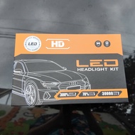 HD LED 2 Bulbs Cos LED Headlight【55W】VF3 H7 Low High Beam White