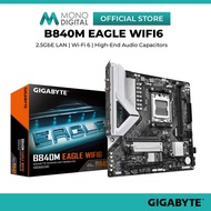 GIGABYTE AMD AM5 B840M EAGLE WIFI6 MOTHERBOARD COMBO PROCESSOR RYZEN 5 7500F / RYZEN 7 7800X3D / RYZ