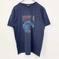 古著 CANVAS 短袖印花 T 卹，科納啤酒，夏威夷限量版，衝浪，圓領，L 碼