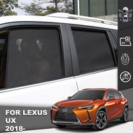For Lexus UX 250H 200 300e 2018-2023 Magnetic Car Sunshade Front Windshield Mesh Curtain Rear Side B