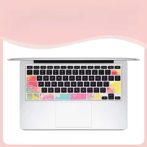 Laptop Keyboard Beautification Sticker Local Keyboard Key Cap Anti-wear Sticker for Mac Air Art Offi