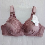 LVA BRA BH 6220 EMBOSSED WIRELESS THIN FOAM CUP C SIZE JUMBO UNDERWEAR