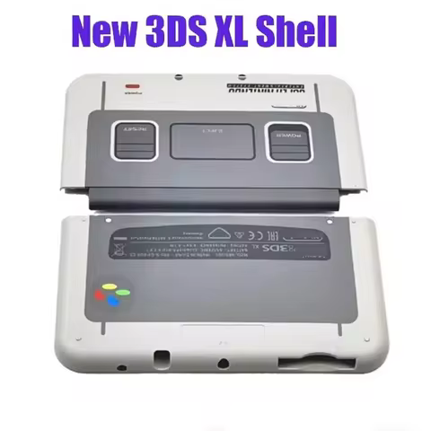 A&E Faceplate Housing Shell for New 3DS XL Replacement Front Cover Battery Door Case