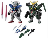 全新 現貨 Bandai - Gundam Mobile Suit Ensemble MSE 15 - Exia Dynames  能天使 力天使  set ( 重裝 重奏 高達 可動 扭蛋 食玩)