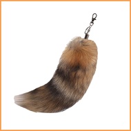 Faux Keychain Tail Unique Multipurpose Fluffy Fox Tail Furry Tails Keychain Animal Tail Keychain Bag