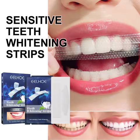 Natural Whitening Teeth Strips for Coffee Wine and Tobacco Stains Fast Acting Easy to Use Fresh Brea