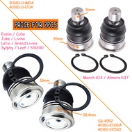 (2pcs)LOWER ARM BALL JOINT NISSAN LIVINA LATIO NV200 SYLPHY JUKE LEAF CUBE 40160-ED00A / Nissan Alme