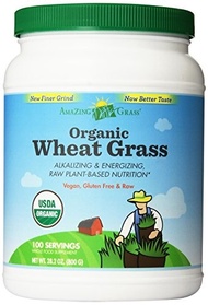 Amazing Grass Organic / Wheat Grass / Alfalfa Barley  Wheat Grass / 100 Serving 28.2 oz. Container