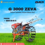 Traktor Quick Zeva G3000 Lengkap Diesel Bajak Sawah Kubta Rd 85 Di-1S