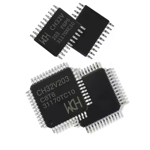 CH32V203 Industrial 32-bit RISC-V Enhanced MCU Low Power Microcontroller 10Pcs/Lot