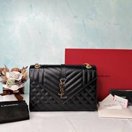 YSL Envelope魚子醬金鏈信封包