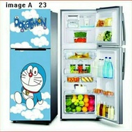 Dora motif refrigerator stickers 1 door and 2 doors