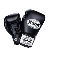 วินดี้นวมชกมวย sparring boxing gloves BGVU หนังเทียม สีดำ ขนาด 10oz 12oz 14oz 16oz Windy Boxing Stor