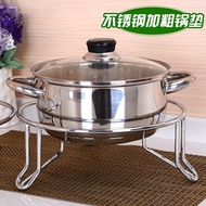 Kitchen stainless steel steam steam steaming thick padded foot electric pressure cooker rice steamer