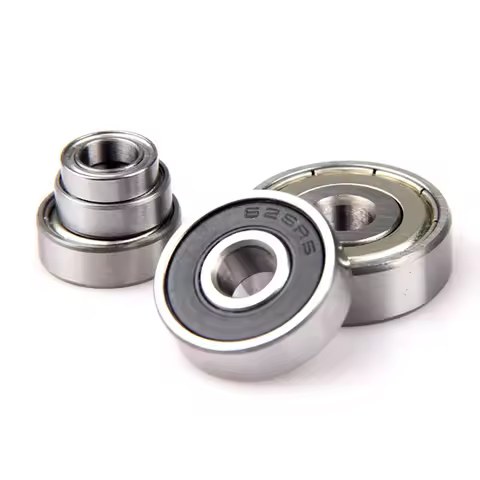 5Pcs Metal Seal High Speed Silent High Quality Deep Groove Ball Bearing 603 604 605 606 607 608 609 