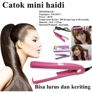 Haidi Catok Mini - Catokan Mini Haidi Catok Rambut Mini - Catokan Rambut Mini